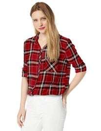 Rails Hunter Shirt in Crimson Navy at Amazon